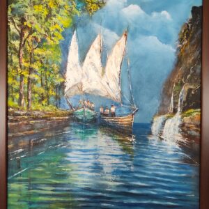 Scenic Waterfront Landscape Three