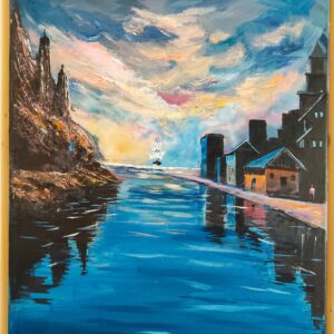 Scenic Waterfront Landscape Five